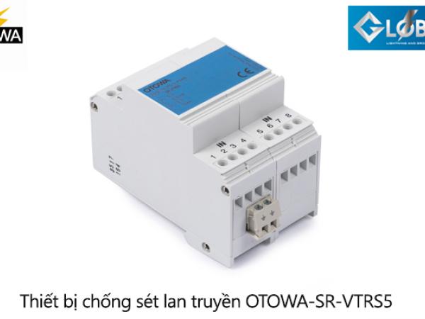 Thiết bị chống sét lan truyền OTOWA SR-VTRS5 bảo vệ cấp II cho đường tín hiệu